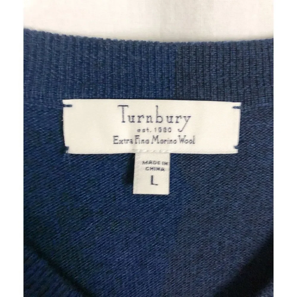 Turnbury blue sweater